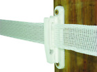 102343 Field Guardian Wood Post Polytape Insulator White 814421010599