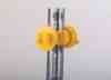 121152 Fence Western Screw-tight Yellow T-post Insulator 25 Electric Pack