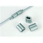 185825 Crimp Sleeves Silver Products Fence Equipment- Electric