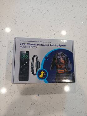 2 In 1 Wireless Pet Fence And Training H920 System Model