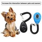 21127665409-1 Unbranded Pet Training Clicker Command Trainer Wrist Strap For Dog