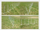 4-in-1 Zippydogsagility.com Dog Agility Weave Poles Straight Weave-o-matic Channel Or 2x2 12