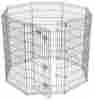 11648 48-inch Lucky Dog Exercise Pen With Stakes 612634126485