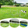 738577706376 Dog Agility Training Pc Adjustable Jump Bar Equipment