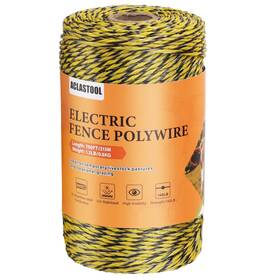 Aclastool Efw-y-2 Electric Fence Wire 700ft 213m Polywire For Portable Livestock Fencing 6 S