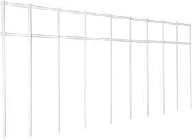 Adavin 313047354341 White Animal Barrier 20 Pack No Dig Fence Underground Garden Fencing Pe