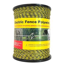 Ai.yuyu 605129036413 Upgraded Electric Fence Polywire 1722 Feet 525 Meters 6 Stainless Steel Stra