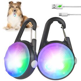 Aioauerk 190065940929 4 Modes Dog Lights For Night Walking Ip68 Waterproof Collar Light High