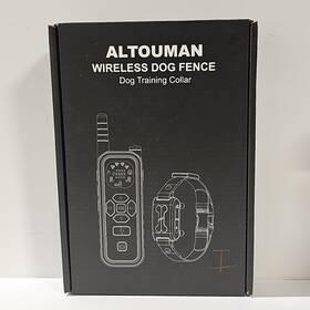 Altouman X004qklpk5 Wireless 2 Dog Training Collar Black