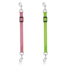 Amabro 579302 3 Kfsdm3upe 2pcs Reflective Dog Safety Collar Clips Adjustable Nylon Pet D