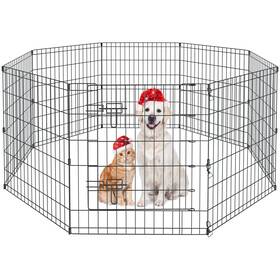 Artmalle Wl-243036 Pet Playpen Dog Pen Foldable Exercise Fence 8 Panels 30 Inch Kennels