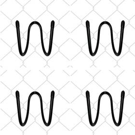 Auxphome 793101715033 4 Pack Chain Link Fence Hangers - Upgraded Hooks Hanging Mor