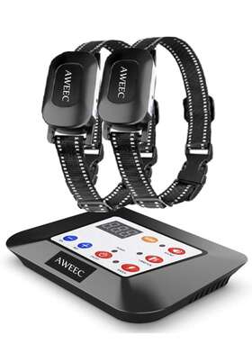 Aweec 711181206623 Wireless Dog Fence System 2023 Electric For And Training Collar With Re
