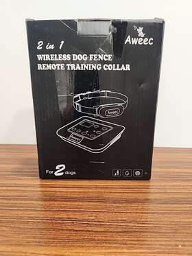 Aweec 711181732108 2 In 1 Wireless Dog Fence And Training Collars With Remotes Free Ship