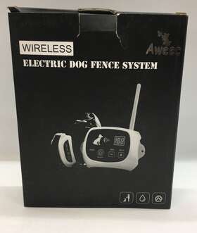 Aweec X00383yt3b Wireless Dog Fence 2022 Electric System For Stubborn Containm