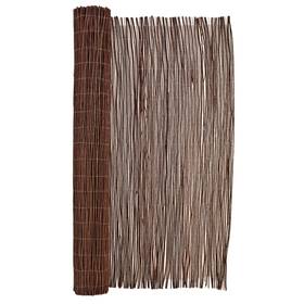 Backyard X-scapes 20-w68 X-scapes Natural Willow Decorative Fencing Rolled Fence Panel 6 Ft I