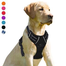 Barkbay 43396-219783 No Pull Dog Harness Front Clip Heavy Duty Reflective Easy Control Han