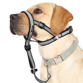 Barkless H0113bk Reflective Head Collar No Pull For Medium Large Small Dogs