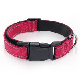 Bcharya 742440543890 Reflective Dog Collar Soft Neoprene Padded Breathable Nylon Pet Adjus
