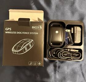 Bhcey X00370go9d Gps Wireless Dog Fence Rechargable Pet Containment System Nib