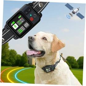 Bjdqhkj Bjdqhkj-zf500 Gps Wireless Dog Fence Outdoor Rechargeable Electric Training Collar 6561ft