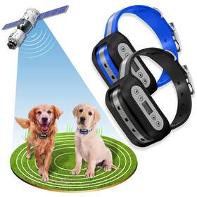 Blingbling Petsfun 717967199769 Gps Wireless Dog Fence System For 2 Electric Satellite Technology Pet Co
