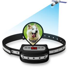 Blingbling Petsfun 746407754459 Electric Gps Wireless Dog Fence System Pet Containment With Waterproo