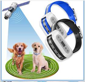 Blingbling Petsfun B0f3x1191n 2 Gps Wireless Dog Fence System Electric Satellite Pet Rechargeable Collar New