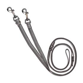 Blue-9 810095302268 Blue-9 Reflective Multi-function Dog Leash Double Attachment Adjustable Lead