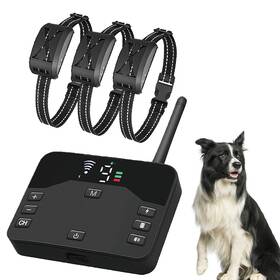 Bndhdeh 091911238100 Wireless Dog Fence Training Collar 2 In 1 Electric Pets Boundary Conta Inch