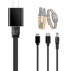 Boda 767552197137 3-in-1 Dog Training Collar Usb Charger Compatible With Slopehill Maiso
