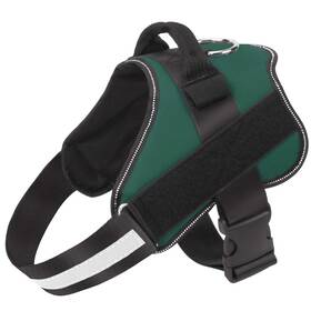 Bolux Dc112-dg-l Dog Harness No-pull Reflective Vest Breathable Adjustable Pet Har