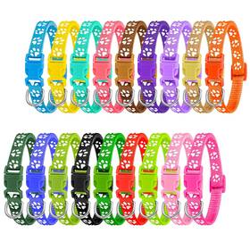 Boumusoe Wugibhheq4819 18 Pcs Puppy Collars For Litter Adjustable Whelping So