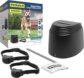 Brands Bnd-139 Stay And Play Compact Wireless 2-dog Fence Lcd Screen To Adjust The Circular Boun