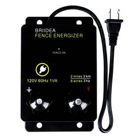 Briidea Ys-201 2-mile Electric Fence Energizer For Preventing Wild Animals Intruding