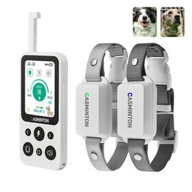 Casminton Crs01-pro Shock Collar For 2dogs Crs01pro 126 Training Levels 4 Powerful Modes With 2