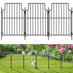 Cawhulf Cgdf001 25pack Decorative Garden Fence 21in X27ft Small Animal Barrier Square