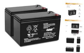 Chee Yuen Industrial Co. Ltd Ca1272 Casil 12v 7.2ah Razor Replacement Battery Compatible With E200s E225 E300