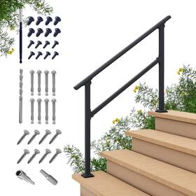 Chr Crhr3 Fence And Rail Hand Rails For Outdoor Steps 4 Step Handrail Indoor Stair