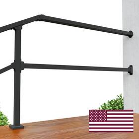 Chr Crhr4ext Fence And Rail Hand Rails For Outdoor Steps Extension 4ft Rectangular Hand