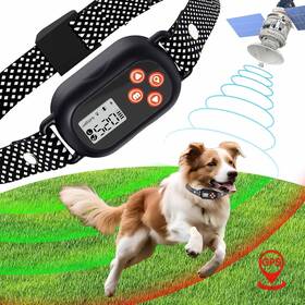 Cicpap 680358368221 Gps Wireless Dog Fence System With 3 Warning Modes Waterproof