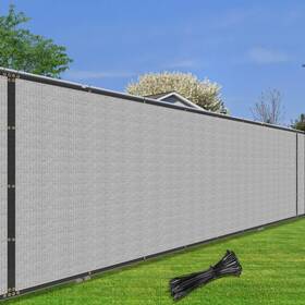 Coarbor Ssfs13e0550lgy 5ft X 50ft Fence Privacy Screen Heavy Duty Windscreen Fencing Mesh Shad