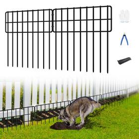 Colrasn Fl-fence-13 12-30p 30 Panels No Dig Fence Animal Barrier Fencing 13in H X 30ft L Barri