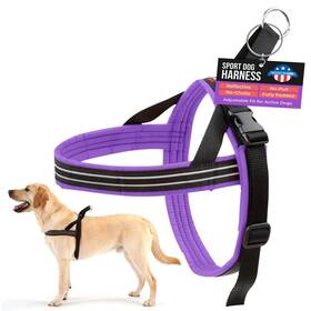 Comfortflex 816642010631 Medium Dog Harness - Made In The Usa Fully Padded Reflective