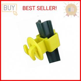 Dare Products Inc 192051 Yellow Garden U-post Insulator 25 Pack
