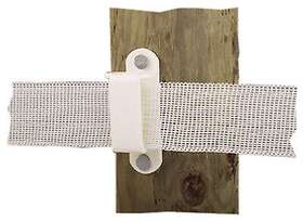 Dare Products Inc 2330-25w Electric Fence Tape Insulator For Wood Posts Insulators
