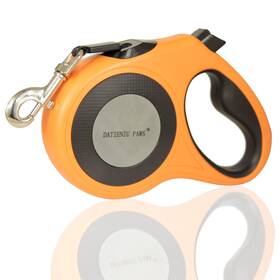 Datieniu Paws 768924499088 Retractable Dog Leash Strong Nylon Tape 16ft Reflective Stitch For ... Fast Ship