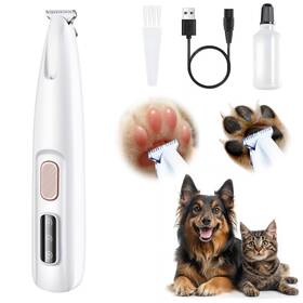 De Hileefe 781912452193 Dog Paw Trimmer Pet Micro Precision For Paws Cordless Clipper Wit