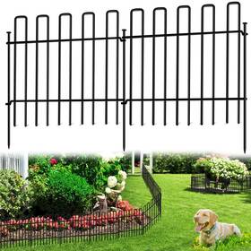 Yhxwl26 Diaozait 26 Panels No Dig Animal Barrier Fence 13in H X 37ft L Garden Edging Border