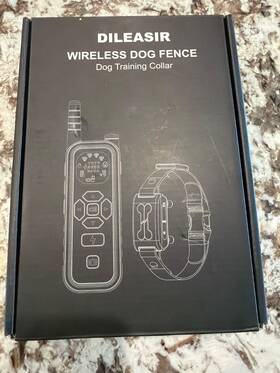 Dileasir Lh1001 Wireless Dog Fence Electric For Dogs With Training Collar 185 Days